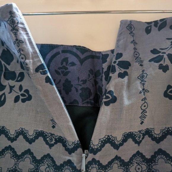 DKNY Cotton fit & flare skirt - Picture 4 of 7